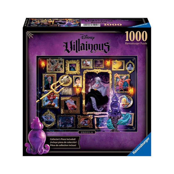 Ravensburger 1000pc Puzzle - Disney™ Villainous - Ursula -  –  TCG Nerd