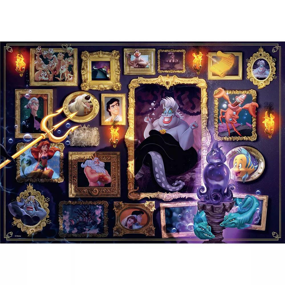 Ravensburger 1000pc Puzzle - Disney Villainous - Ursula-TCG Nerd