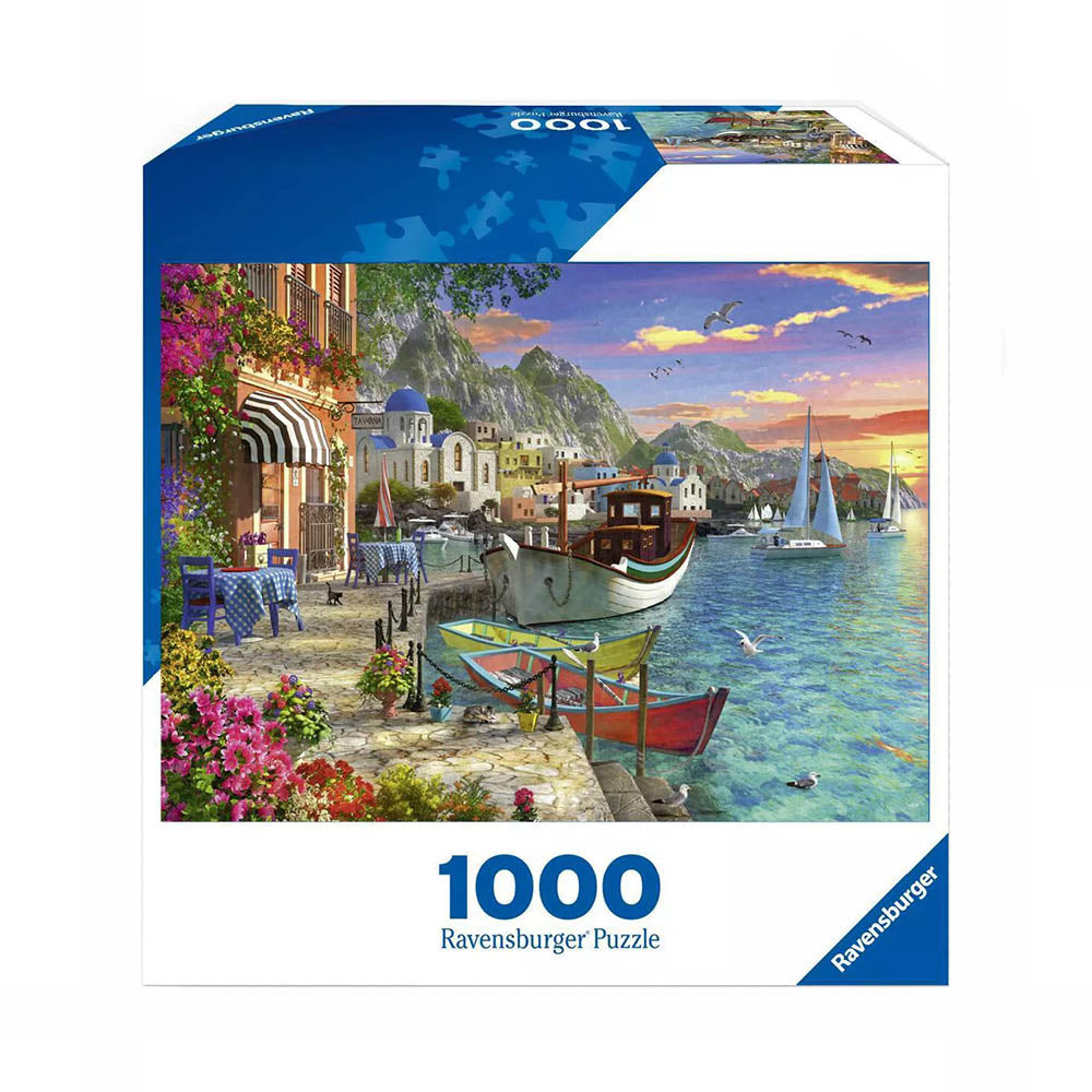 Ravensburger 1000pc Puzzle - Grandiose Greece-TCG Nerd
