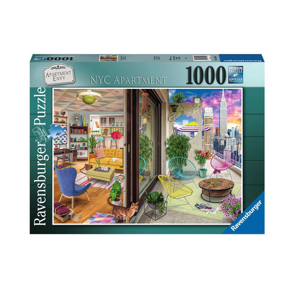 Ravensburger 1000pc Puzzle - NYC Apartment-TCG Nerd Main image
