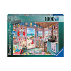 Ravensburger 1000pc Puzzle - The Beach Hut-TCG Nerd