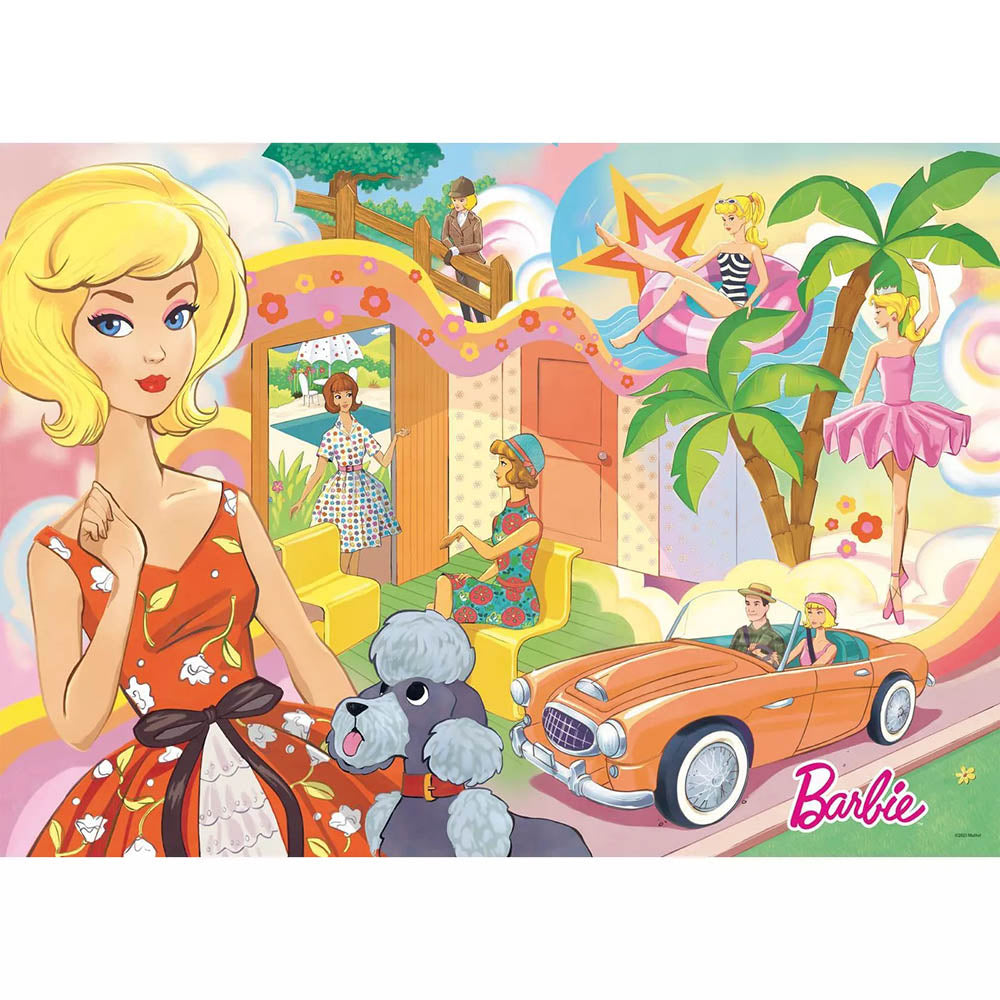 Ravensburger 1000pc Puzzle - Barbie - Vintage Barbie -  – TCG  Nerd