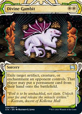 MTG Mystical Archive - 004 Divine Gambit - STA-TCG Nerd