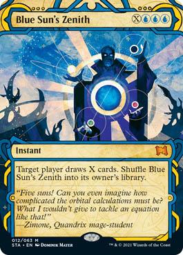MTG Mystical Archive - 012 Blue Suns Zenith - STA-TCG Nerd Main image