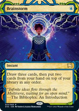 MTG Mystical Archive - 013 Brainstorm - STA-TCG Nerd