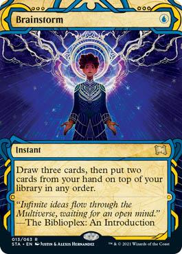 MTG Mystical Archive - 013 Brainstorm - STA-TCG Nerd Main image