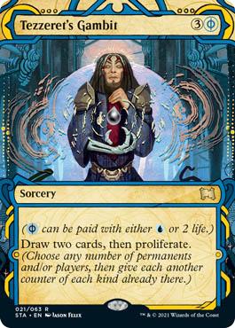 MTG Mystical Archive - 021 Tezzerets Gambit - STA-TCG Nerd Main image