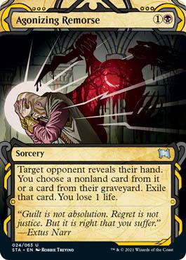 MTG Mystical Archive - 024 Agonizing Remorse - STA-TCG Nerd Main image
