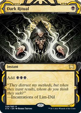 MTG Mystical Archive - 026 Dark Ritual - STA-TCG Nerd Main image