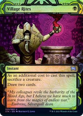 MTG Mystical Archive - 035 Village Rites - STA-TCG Nerd