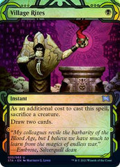 MTG Mystical Archive - 035 Village Rites - STA-TCG Nerd