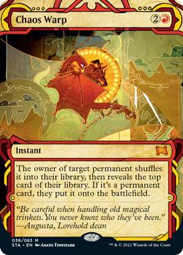 MTG Mystical Archive - 036 Chaos Warp - STA-TCG Nerd Main image