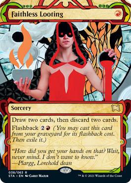 MTG Mystical Archive - 038 Faithless Looting - STA-TCG Nerd