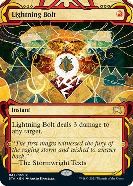 MTG Mystical Archive - 042 Lightning Bolt - STA-TCG Nerd
