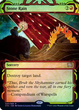 MTG Mystical Archive - 045 Stone Rain - STA-TCG Nerd
