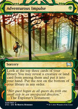 MTG Mystical Archive - 049 Adventurous Impulse - STA-TCG Nerd
