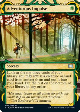 MTG Mystical Archive - 049 Adventurous Impulse - STA-TCG Nerd