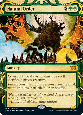 MTG Mystical Archive - 054 Natural Order - STA-TCG Nerd Main image