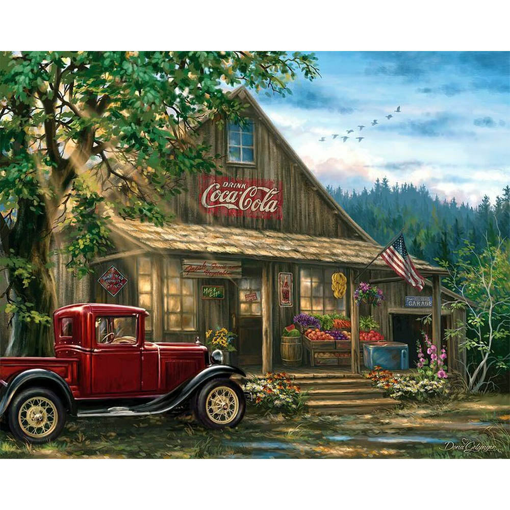 Springbok 1000pc Puzzle - Country General Store Secondary image