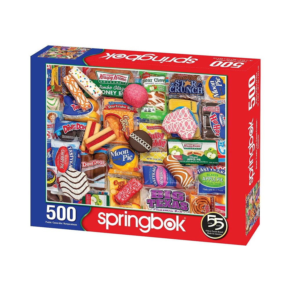 Springbok 500pc Puzzle - Snack Treats Main image