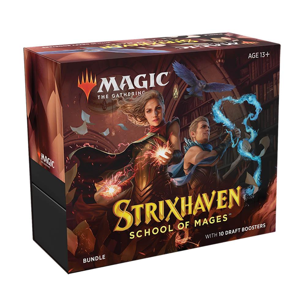 MTG Draft Booster Bundle - Strixhaven: School of Mages - STX-TCG Nerd