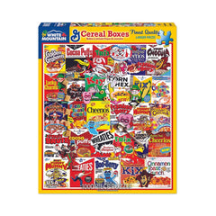 White Mountain 1000pc Puzzle - Cereal Boxes-TCG Nerd