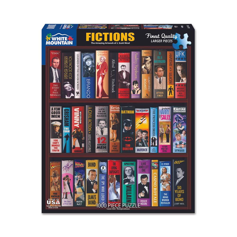 White Mountain 1000pc Puzzle - Fictions-TCG Nerd Main image