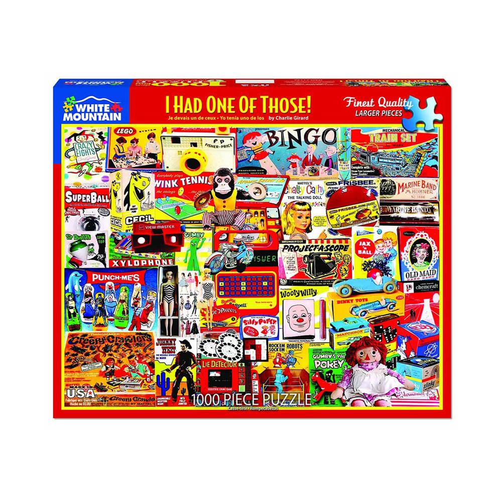 White Mountain 1000pc Puzzle - I Had One of Those-TCG Nerd