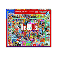 White Mountain 1000pc Puzzle - The Nineties-TCG Nerd