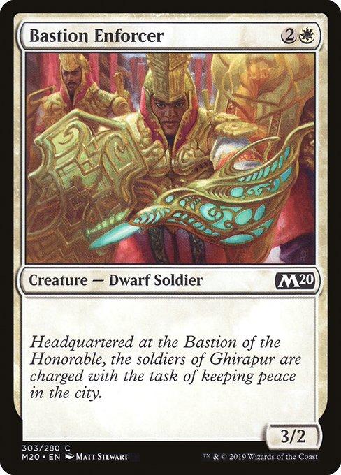 MTG Core Set 2020 - 303 Bastion Enforcer - M20-TCG Nerd Main image