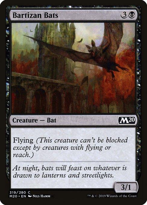 MTG Core Set 2020 - 319 Bartizan Bats - M20-TCG Nerd Main image