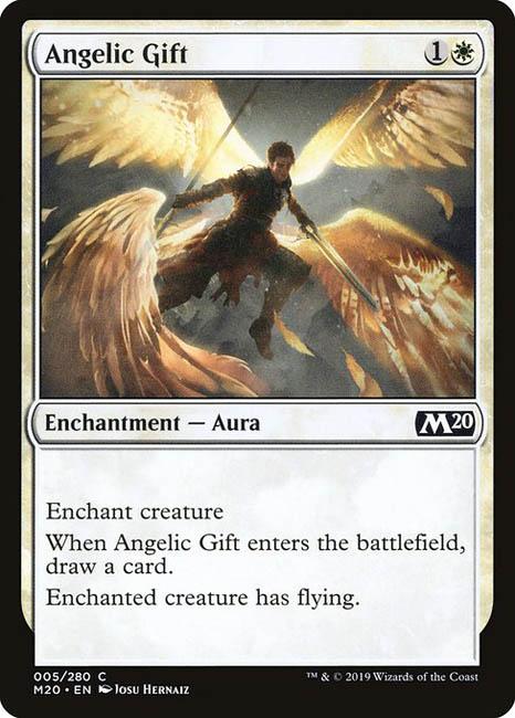 MTG Core Set 2020 - 005 Angelic Gift - M20-TCG Nerd