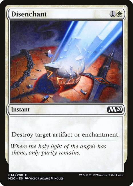 MTG Core Set 2020 - 014 Disenchant - M20-TCG Nerd Main image