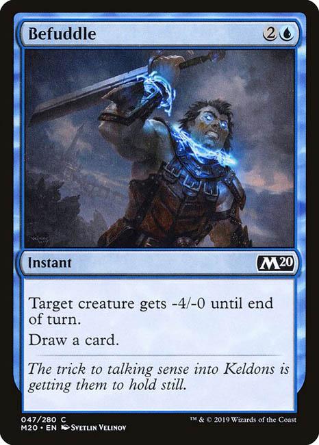 MTG Core Set 2020 - 047 Befuddle - M20-TCG Nerd