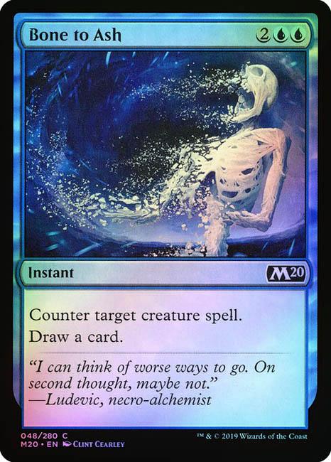 MTG Core Set 2020 - 048 Bone to Ash - M20-TCG Nerd