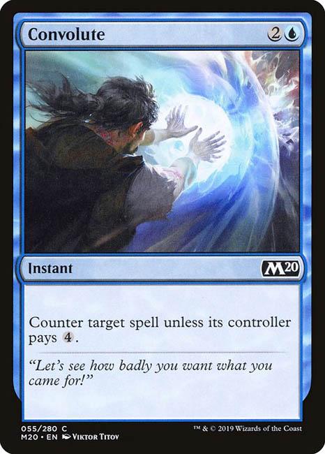MTG Core Set 2020 - 055 Convolute - M20-TCG Nerd Main image
