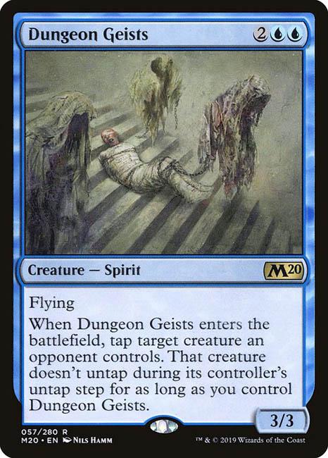 MTG Core Set 2020 - 057 Dungeon Geists - M20-TCG Nerd Main image