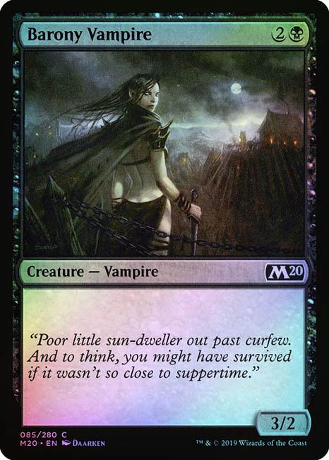 MTG - Barony Vampire Secondary image
