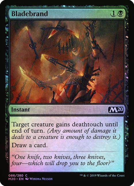 MTG - Bladebrand (Art Version 1) Secondary image