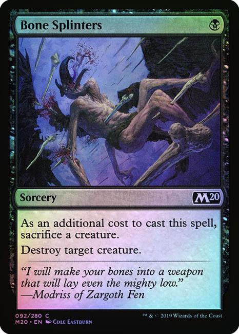 MTG - Bone Splinters Secondary image