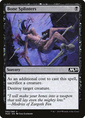 MTG Core Set 2020 - 092 Bone Splinters - M20-TCG Nerd