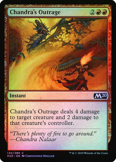 MTG - Chandra's Outrage Secondary image