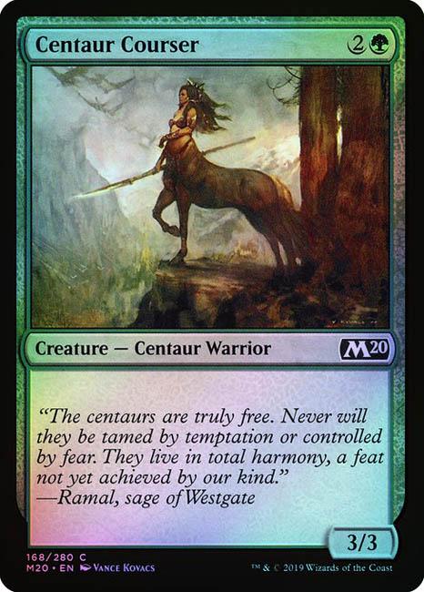 MTG Core Set 2020 - 168 Centaur Courser - M20-TCG Nerd