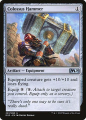 MTG Core Set 2020 - 223 Colossus Hammer - M20-TCG Nerd