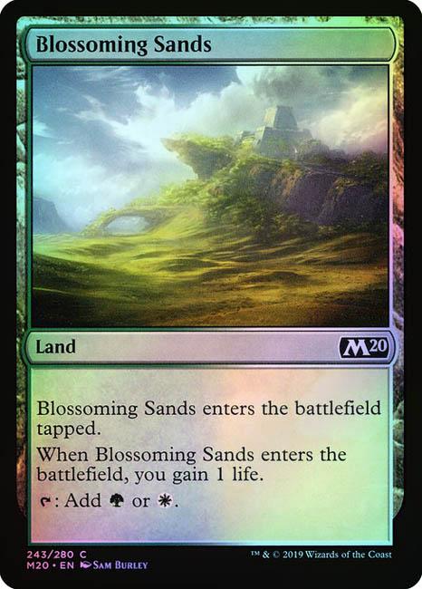 MTG - Blossoming Sands (Alternate Art Version 2) Secondary image