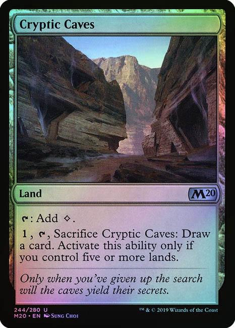 MTG Core Set 2020 - 244 Cryptic Caves - M20-TCG Nerd