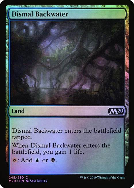 MTG Core Set 2020 - 245 Dismal Blackwater - M20-TCG Nerd
